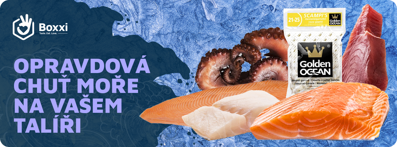 Banner - Ryby a seafood